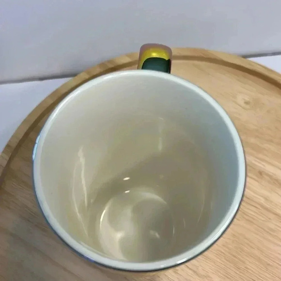 Starbucks Coffee Mug 16 oz Rainbow Holographic Iridescent 2022 Holiday - Picture 4 of 5